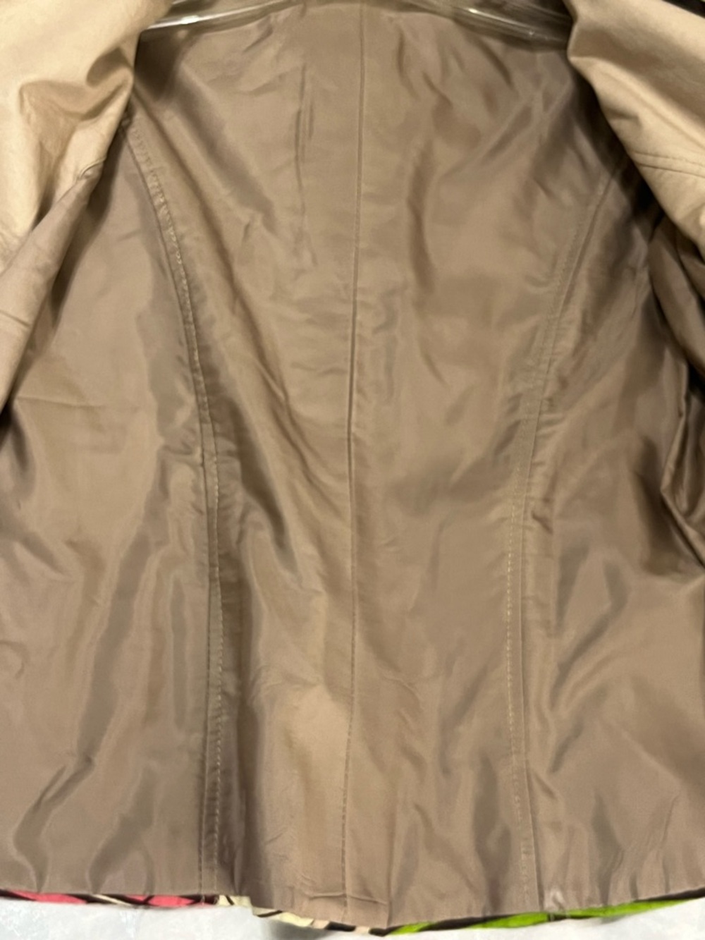 VH___Mode Vanessa Harrison Artsy Chic Moto Jacket Gold Zip Buttons M-L see below - Picture 11 of 14